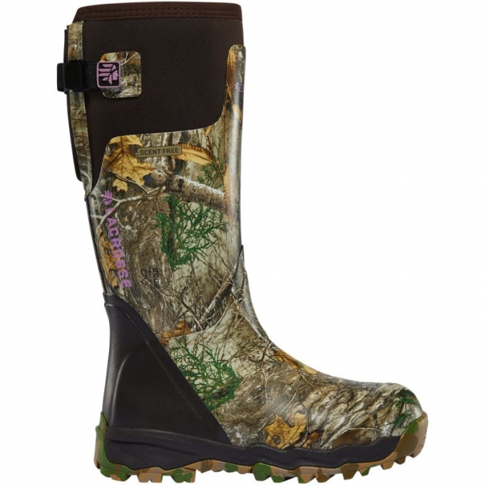 Lacrosse Boots Alphaburly Pro Women's Sizing 15" Realtree Edge